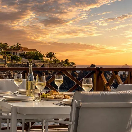 Luxury Oceanfront 3br Grand Terrace Panoramic Atlantic Views Apartman Puerto de Santiago